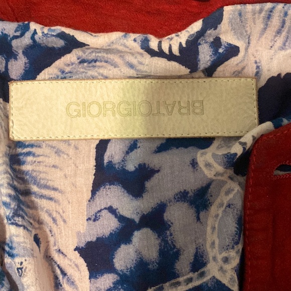 Giorgio Brato Italian Leather Jacket - Picture 2 of 2